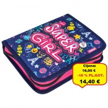 Pernica puna 1zip 2preklopa Super girl 1A